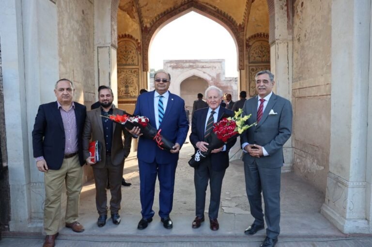 Three historic monuments unveiled at Lahore Fort