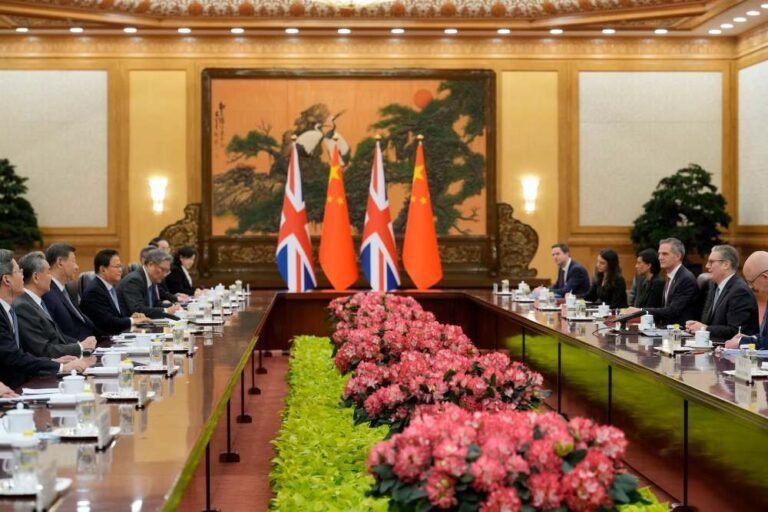 UK PM, China’s Xi meet to ‘reset’ bilateral ties