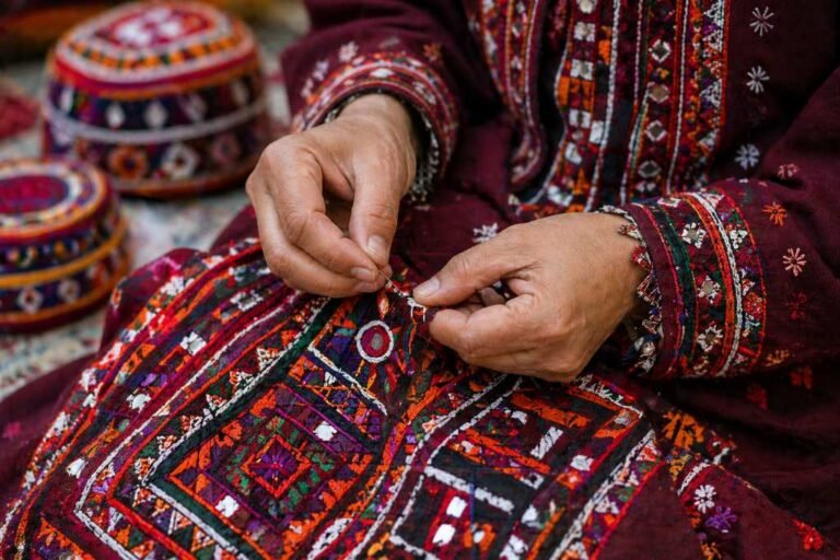 Balochi embroidery: a heritage at risk