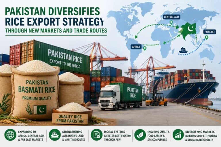 Pakistan diversifies rice export strategy through new markets, trade routes