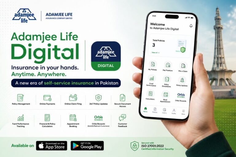 Adamjee Life launches digital insurance app to enhance customer experience