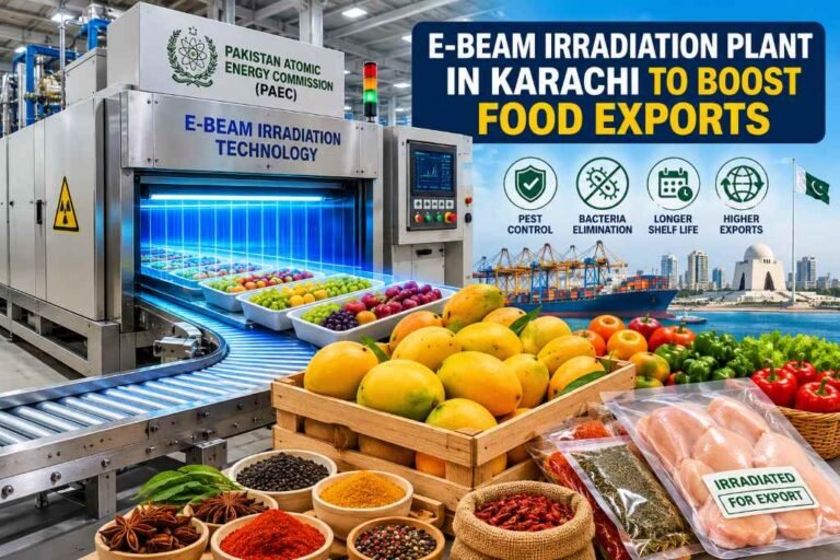 E-beam irradiation plant planned in Karachi to boost food exports