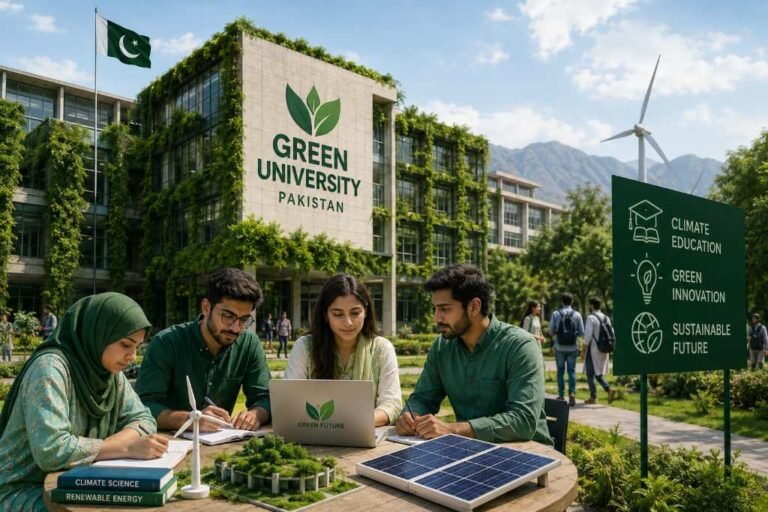 Pakistan plans Green University to build climate-skilled workforce