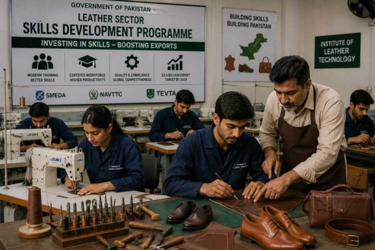 Pakistan plans Rs2.8bn leather skills programme to boost exports