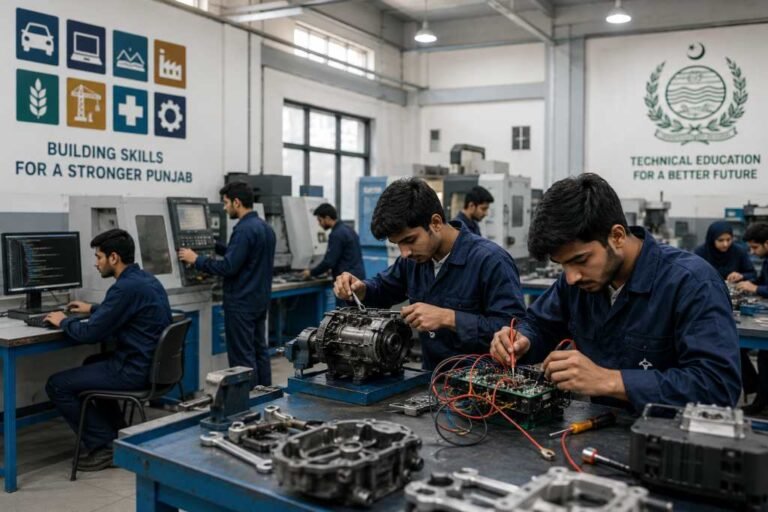 Punjab to train 90,000 students in eight priority economic sectors by 2029