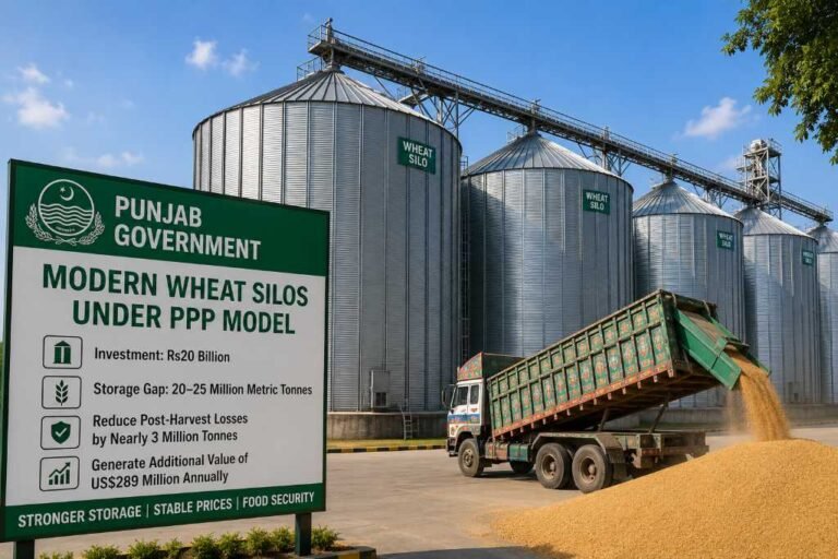 Punjab to establish modern wheat silos under PPP model