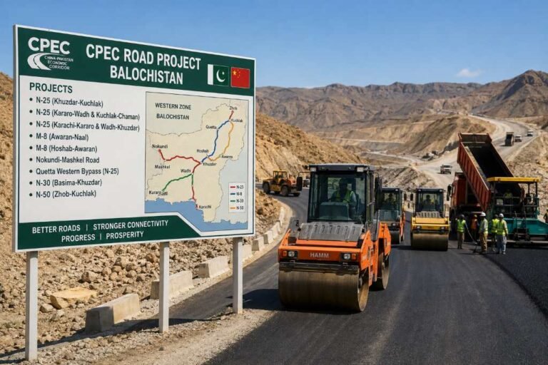 Over Rs163bn spent on nine CPEC road projects in Balochistan
