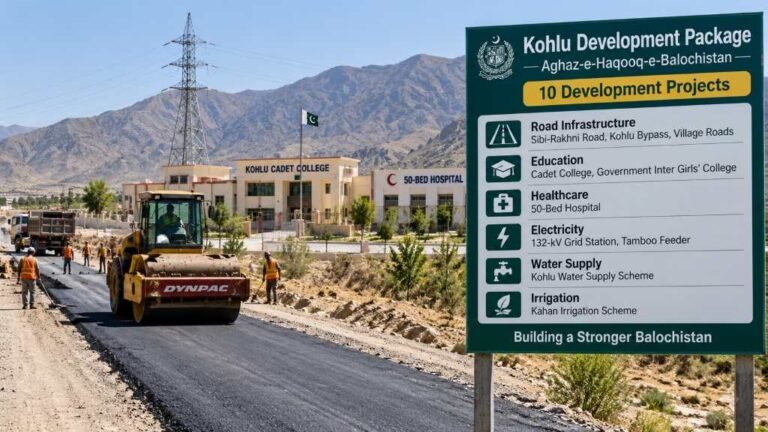 Rs 7.9bn spent on 10 projects under Kohlu development package