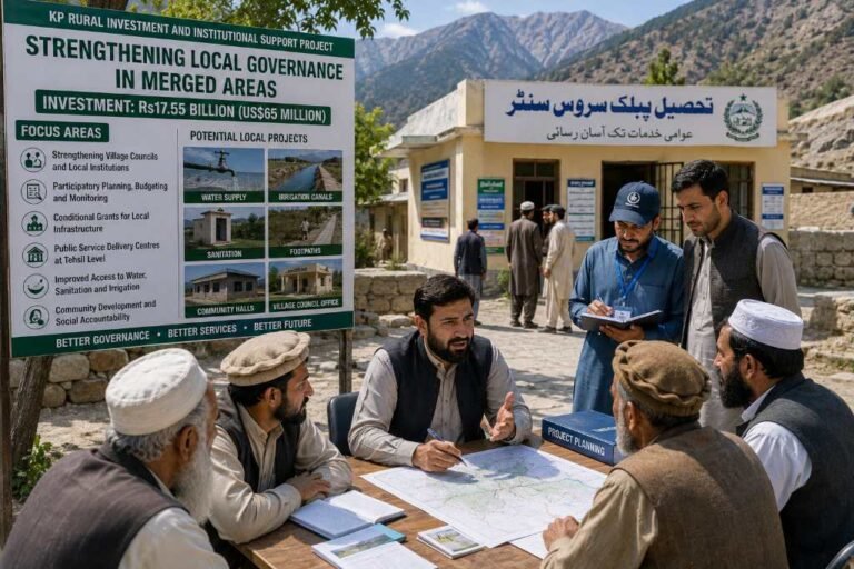 KP plans Rs17.55bn initiative to strengthen local governance in merged areas