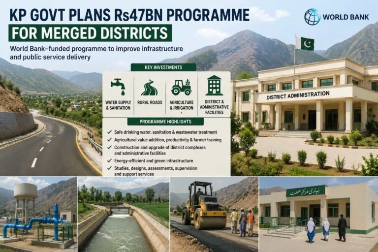 KP govt plans Rs47bn programme for merged districts