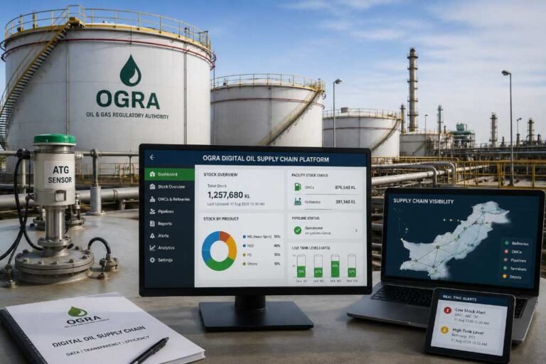 OGRA developing digital system for direct petroleum stock data