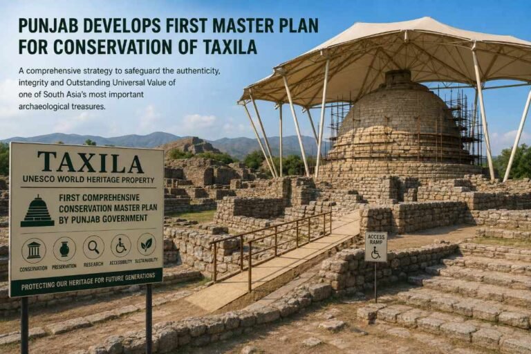 Punjab develops first master plan for conservation of Taxila
