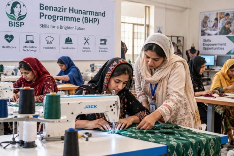Over 5,000 BISP beneficiaries, family members undergoing skills training