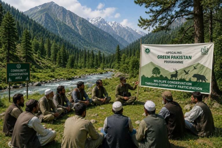 165 village conservation committees set up under Green Pakistan Programme