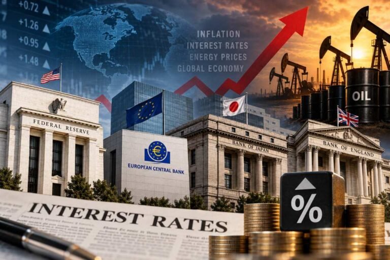 Major central banks move back towards rate hikes amid energy pressures