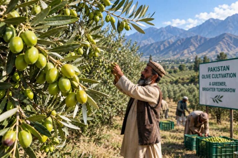 Pakistan’s olive cultivation spreads to 60 districts; 12,000 farmers engaged