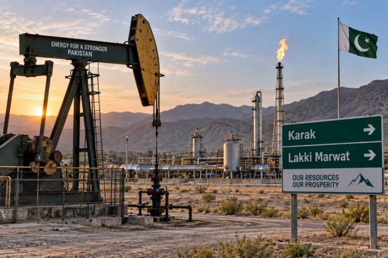 Karak, Lakki Marwat oil output rises 16%, gas production 20% in 2025-26