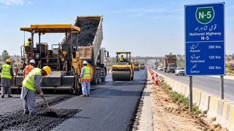 Chinese firm selected for N-5 highway rehabilitation in Sindh