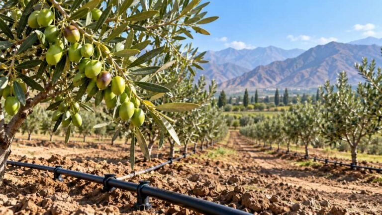 Pakistan brings 2,700 acres of olive farms under drip irrigation